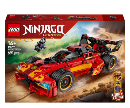 Klocki LEGO® LEGO NINJAGO 71867 Ninjaścigacz x-1 — 15-Lecie